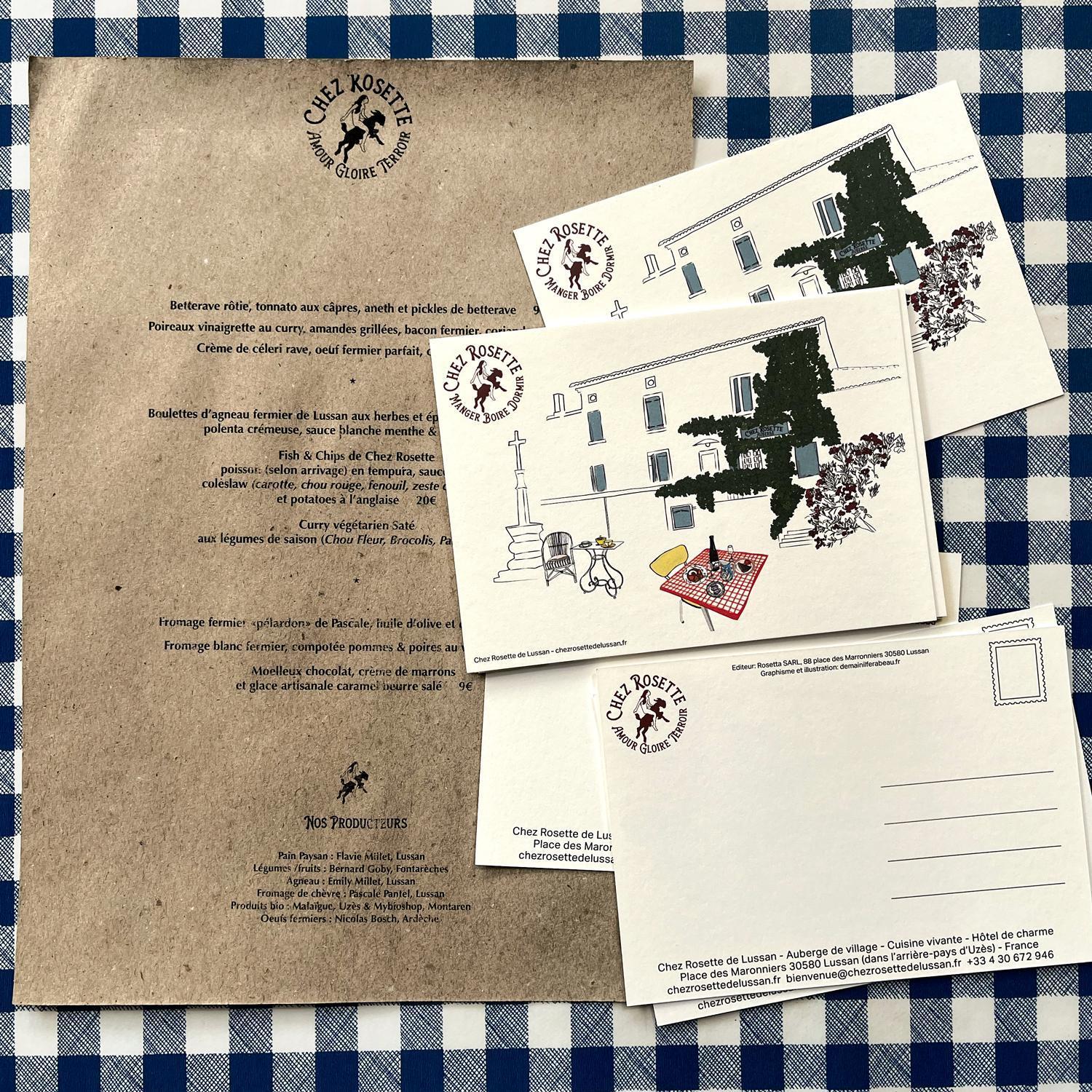Chez Rosette De Lussan 호텔 외부 사진